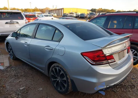 2013 Honda Civic Si из США, поврежденный, VIN 2HGFB6E54DH711392